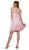 Nox Anabel - Y629 Embellished Illusion Halter Chiffon A-line Dress