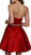 Nox Anabel - Y661 Straight Across A-Line Cocktail Dress