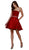 Nox Anabel - Y661 Straight Across A-Line Cocktail Dress