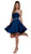 Nox Anabel - Y661 Straight Across A-Line Cocktail Dress