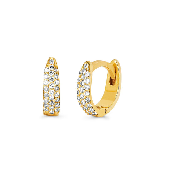 Micro Pave Tusk Huggies