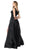 Nox Anabel - A172 Lace Sweetheart Romper With Overskirt In Black