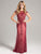 32965 Dress In Nude Red