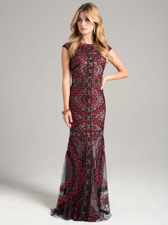 32939 Dress In Black Red