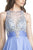 Aspeed - L1419 Embellished Illusion Bodice A-Line Prom Dress
