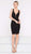 Colors Dress - 2011 Strappy Fitted Plunging Cocktail Dress in Black