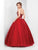 Clarisse - 3550 Crystal Embellished Ballgown in Red