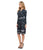 Adrianna Papell - Printed V-Neck Dress  15246570 in Print