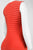 Adrianna Papell - Sleeveless Pleated V-Neck Dress 12242630 in Orange