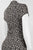 Adrianna Papell - 12243690 Printed V-neck Jersey Sheath Dress in Black