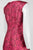 Adrianna Papell - Floral Jacquard Dress 14248330 in Red