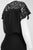 Adrianna Papell - 14249410 Illusion Jewel Sheath Dress in Black