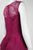 Adrianna Papell - 15250960 Bateau Neck Flare Lace Dress in Red