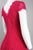 Adrianna Papell - Cap Sleeve Full Lace Flared Cocktail Dress 41885050 in Red