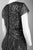 Adrianna Papell - 41885760 Cap Sleeve Sequined Mesh Sheath Dress in Gray