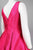 Adrianna Papell - Sleeveless V-Back Tea Length Dress 41899070 in Pink