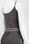 Adrianna Papell - 41905990 Beaded Stripe Blouson Dress in Brown