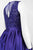 Adrianna Papell - Illusion Keyhole Dress 41909720 in Purple