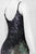 Adrianna Papell - Sequined Scoop Neck Dress 41917150 in Blue and Green