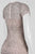 Adrianna Papell - 41926810 Cap Sleeve Rivulet Beaded Sheath Dress in Neutral