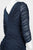 Adrianna Papell - 81859400 Jewel Accented Surplice V-Neck Drape Gown in Blue