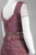 Adrianna Papell - 81895580 Jeweled Waist Tiered Chiffon Formal Dress in Purple