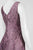 Adrianna Papell - 81920850 Embroidered Lace Sheath Dress with Topper in Pink