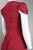Adrianna Papell - 08G905570 Cap Sleeve V-Neck Ruched Dress in Purple in Red and Pink