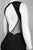 Adrianna Papell - 91892290 Sleeveless Geometric Adorned Trumpet Gown in Black