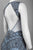 Adrianna Papell - 91892290 Sleeveless Geometric Adorned Trumpet Gown in Blue