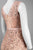 Adrianna Papell - Beaded Long Dress 91892370 in Pink