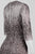 Adrianna Papell - 91896950 Embellished Illusion Jewel Sheath Gown in Silver