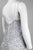 Adrianna Papell - Fully Beaded Sleeveless Gown 91904720 in Blue and Silver