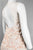 Adrianna Papell - 91906310 Embroidered Sleeveless Evening Gown in White and Neutral