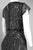 Adrianna Papell - 92868950 Cap Sleeve Sequined Mesh A-Line Gown in Gray