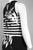 Adrianna Papell - Sleeveless Short Dress 16PD77000 in Black and White
