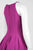 Adrianna Papell - AP1D100162 Embellished Halter Crepe Dress in Pink