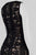 Adrianna Papell - AP1D100240 Floral Lace Sheath Dress in Black and Brown