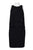 Adrianna Papell - AP1D100390 Sleeveless Halter Neck Sheath Dress In Black