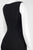 Adrianna Papell - AP1D100506 Sleeveless Bateau Crepe Dress in Black