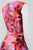 Adrianna Papell - AP1D100761 Printed Jewel A-line Dress in Pink and Multi-Color
