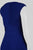Adrianna Papell - AP1D100918 Pleated V-neck Jersey Sheath Dress in Blue