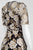 Adrianna Papell - AP1D101410 Floral Embroidered Illusion Bateau Dress In White and Gold