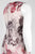 Adrianna Papell - AP1E200680 Sleeveless Floral Sheath Dress in White and Pink