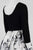 Adrianna Papell - Scoop Neck A-line Dress AP1E201207 in White and Multi-Color
