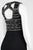 Adrianna Papell - AP1E201342 Ornate Plunging Sheath Dress in Black
