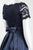 Adrianna Papell - AP1E201965 Off-Shoulder Taffeta A-line Gown in Blue