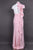 Adrianna Papell - AP1E203268 Ruffled High Neck Trumpet Dress In Pink