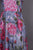 Adrianna Papell - AP1E203278 Floral Print Pleated A-line Dress In Multi-Color