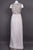 Adrianna Papell - AP1E203409 Bedazzled Bateau Mesh A-line Dress In White and Multi-Color